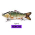 10/14cm Sinking Wobblers Fishing Lures Jointed Crankbait Swimbait 8 Segment Hard Artificial Bait For Fishing Tackle Lure